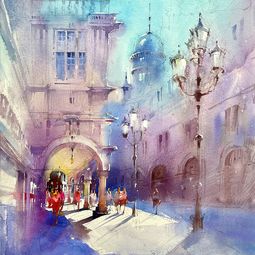 Kurs im Atelier boesner mit Viktoria Prischedko Aquarellmalkurs