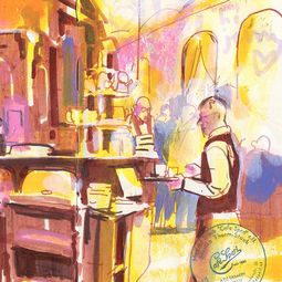 Kurs im Atelier boesner in Aarberg mit Jenny Adam urban sketching