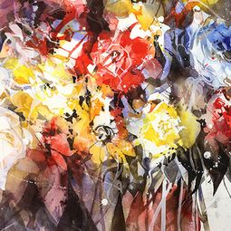 Aquarell-Mal-Kurs im Atelier boesner in Münchwilen mit Wilhelm Fikizs