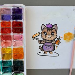 Kinder-Malkurs boesner Aarberg Sweet oder Street