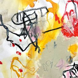 Kurs im Atelier boesner in Münchwilen mit Christina Kläfiger KRAFTVOLL UND SANFT - LINIE TRIFFT FLÄCHE