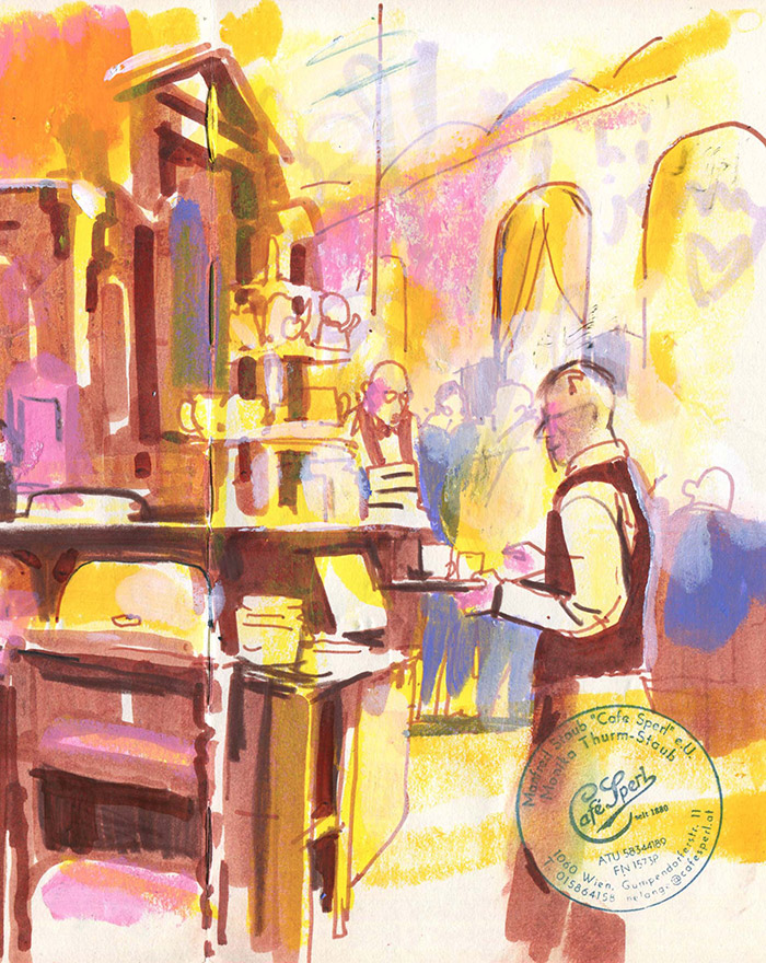LOCKER UND LEICHT - MENSCHEN ZEICHNEN von Jenny Adam Kurs im Atelier boesner in Aarberg mit Jenny Adam urban sketching