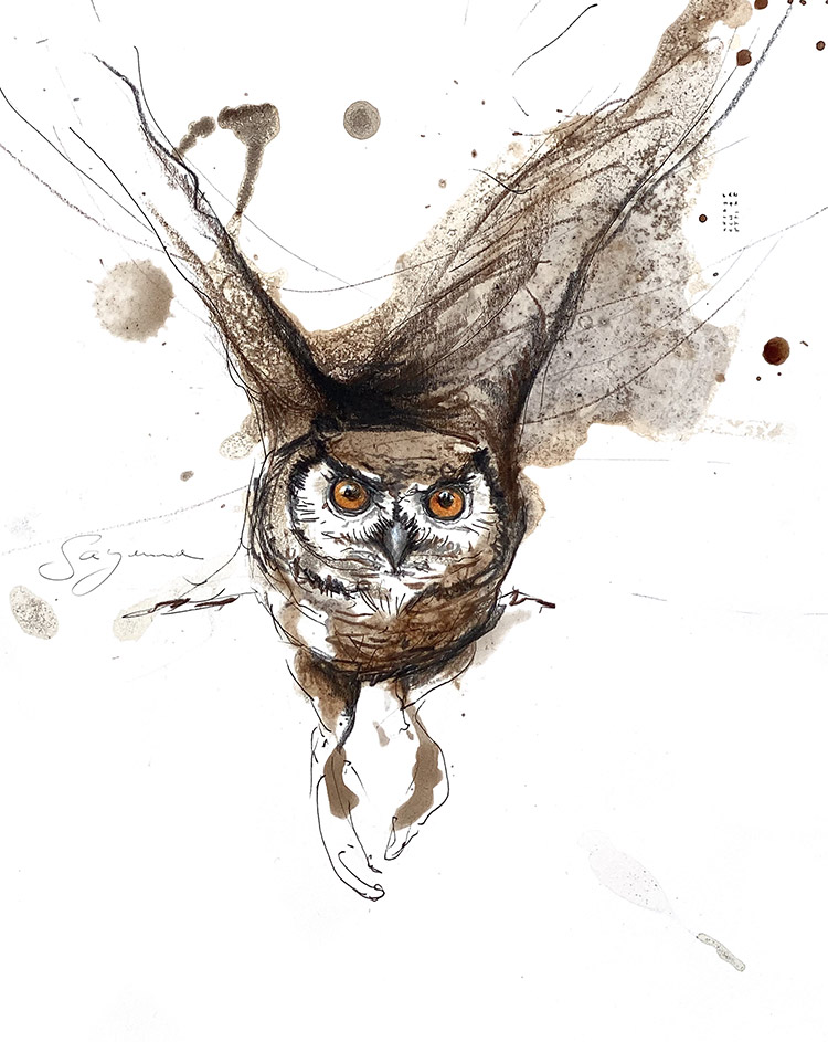 Kurs im Atelier boesner in Unterentfelden mit Sayenne Sandra Chiocchetti