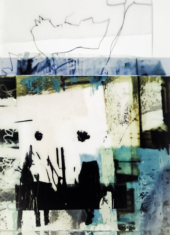FIGURATION - FOTOGRAFIE - FREIE MALEREI von Barbara Frommherz Kurs im Atelier boesner in Aarberg mit Barbara Frommherz
