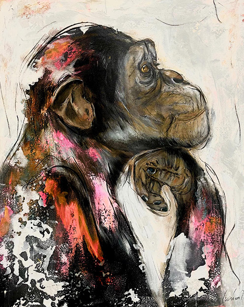 TIERISCH ABSTRAKT Kurs mit Carmen Högger im Atelier boesner Unterentfelden