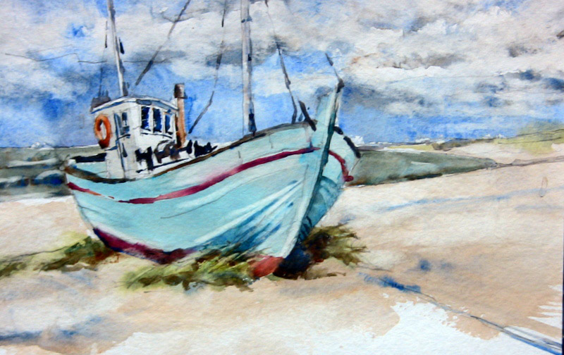 Aquarellmalkurs mit Uli Hoiss im Atelier boesner in Münchwilen