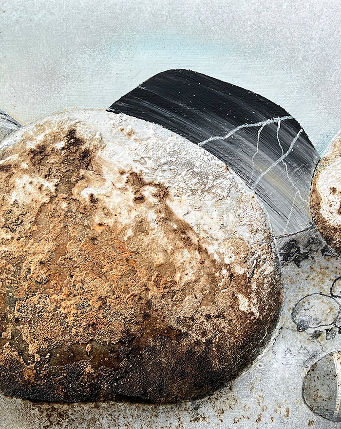 STEINE & STRUKTUREN Kurs mit Elisabeth Jacob im Atelier boesner in