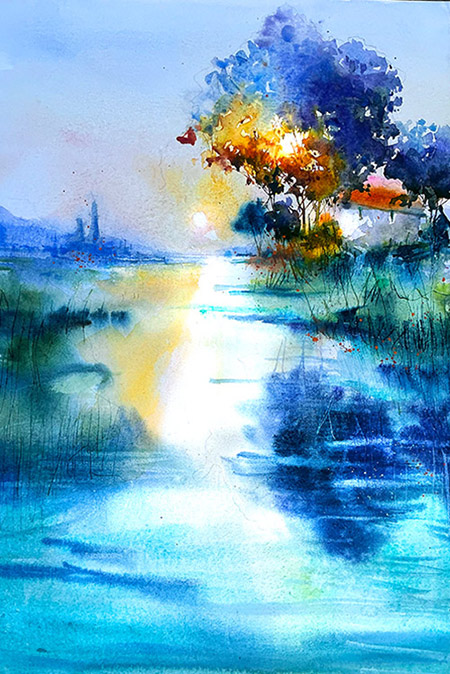 Kurs mit Tine Klein im Atelier boesner in Aarberg