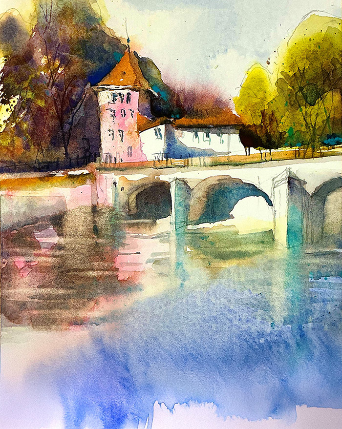 Kurs mit Tine Klein im Atelier boesner in Unterentfelden