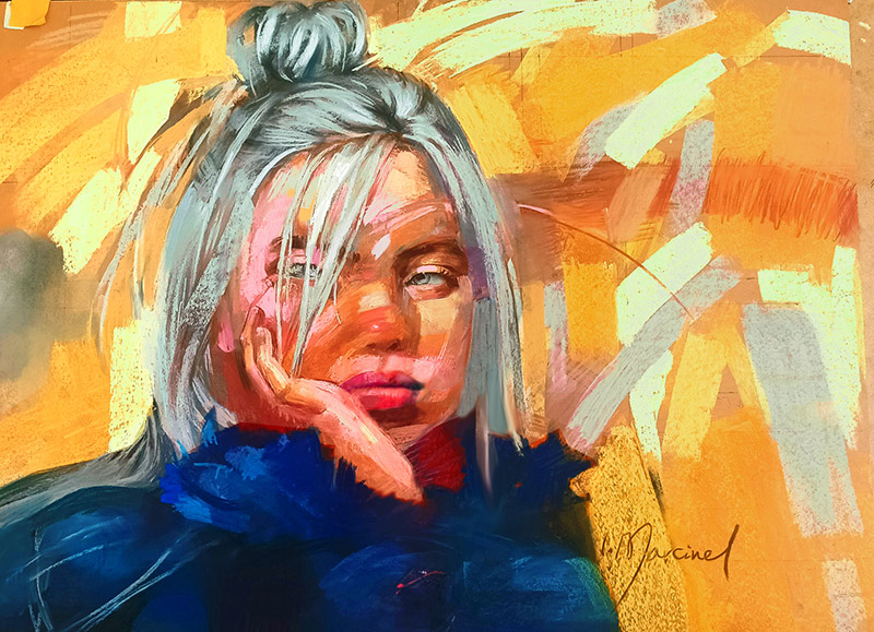 Kurs mit Izabela Marcinek im Atelier boesner in Aarberg