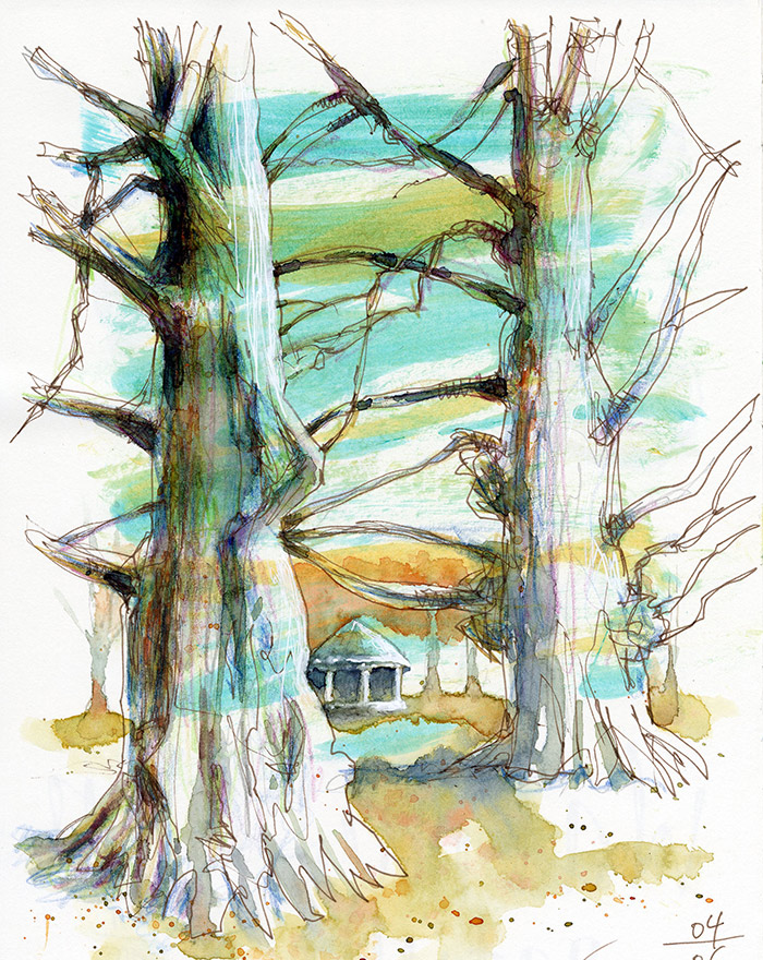 Kurs im Atelier boesner in Aarberg mit Hans-Christian Sanladerer
