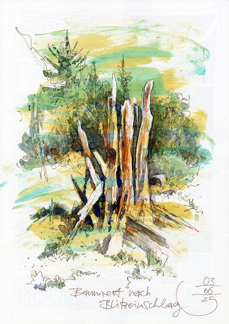 Kurs im Atelier boesner in Unterentfelden mit Hans-Christian Sanladerer