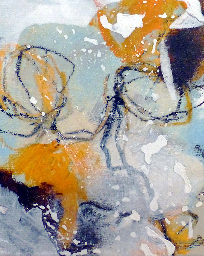 STRUKTUREN UND ZWISCHENTÖNE MIT WACHS von Sonja Schmid Kurs im Atelier boesner in Münchwilen mit Sonja Schmid Kurs mit Wachs