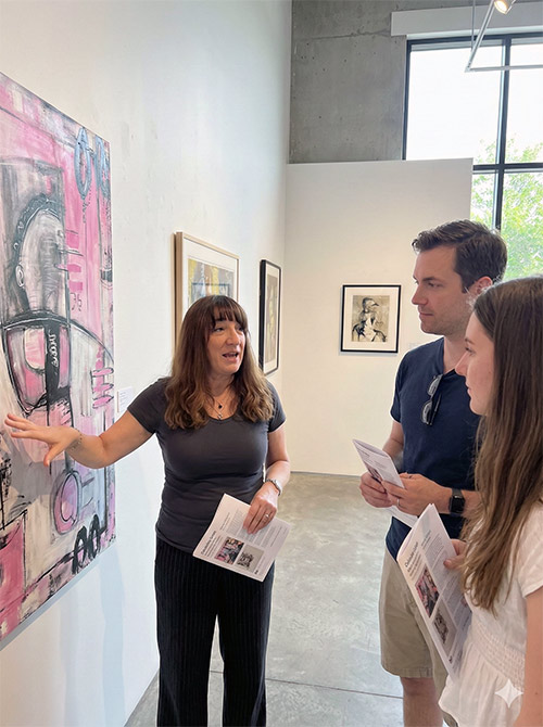 Seminar im Atelier boesner in Unterentfelden mit Katja van Strijk