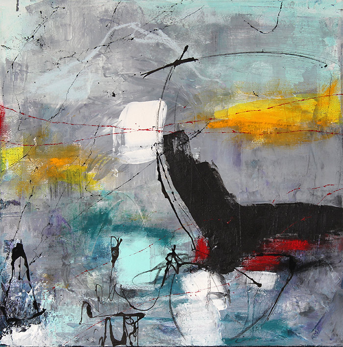 Kurs im Atelier boesner in Aarberg mit Belinda Vaqué