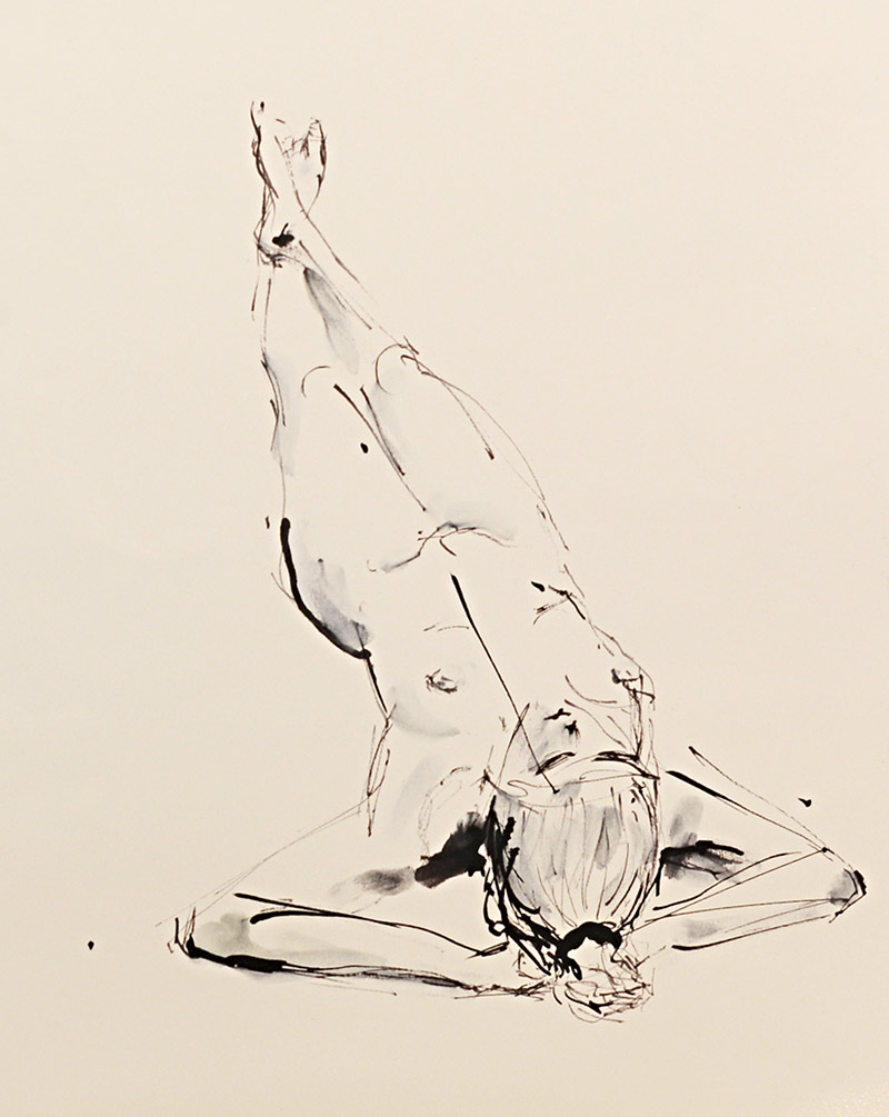 AKTMALEREI MIT MODELL Kurs mit Chris Wagner im Atelier boesner in Münchwilen