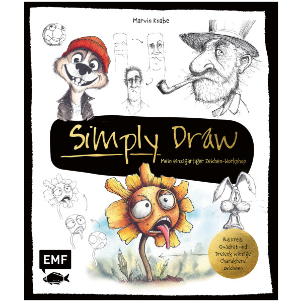 Edition Michael Fischer Simply Draw – Mein einzigartiger Zeichen-Workshop für ausdrucksstarke Figuren