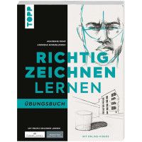 Richtig zeichnen lernen | Übungsbuch | Akademie Ruhr | frechverlag 2026