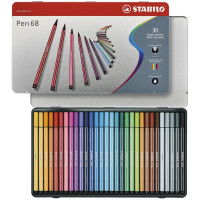 Set im Metalletui | Stabilo Pen 68