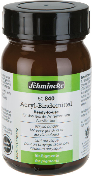 Schmincke Liant acrylique, Ready-to-use