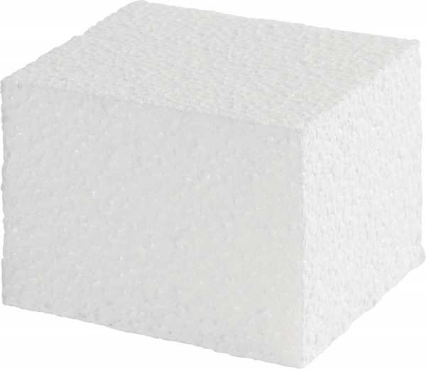 Modellbaublock aus XPS-Schaum