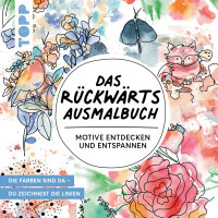 Rückwärts-Ausmalbuch Botanical | Heinke Nied , frechverlag