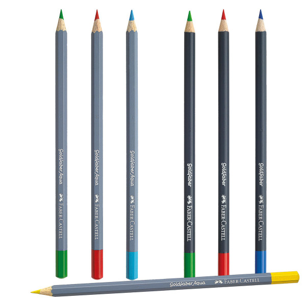 Faber-Castell Goldfaber Crayons de couleurs et crayons aquarelle