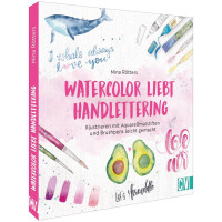 Watercolor liebt Handlettering