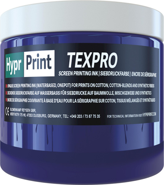 Siebdruckland HyprPrint Texpro encre de sérigraphie