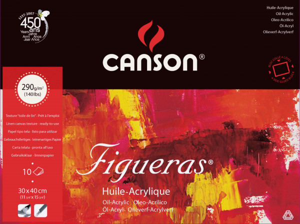 Canson® – Figueras Öl- und Acrylmalblock