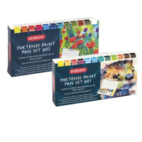 12er-Set | Derwent Inktense Paint Pan-Set