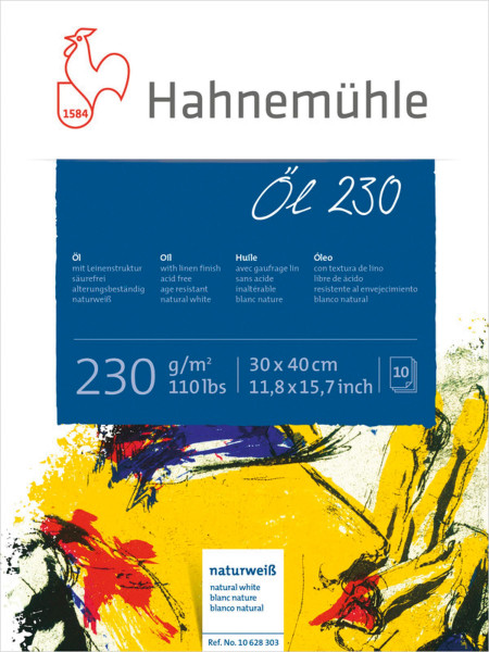 Hahnemühle Bloc pour peinture à l'huile