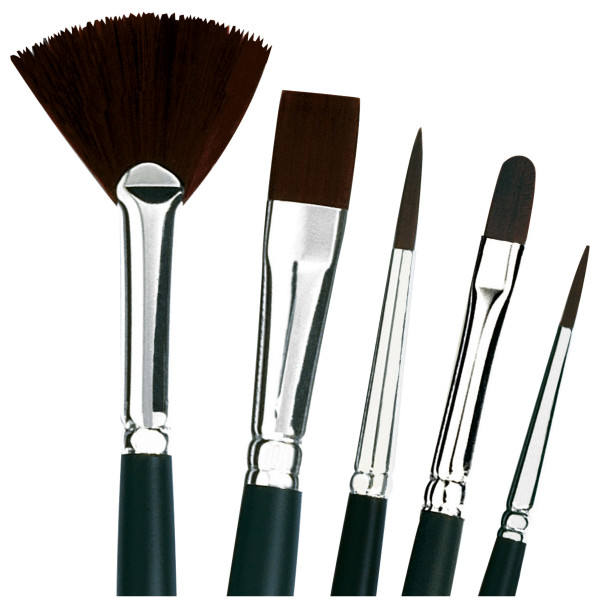 Artisti Set n° 72 avec 5 pinceaux