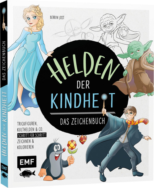 Edition Michael Fischer Helden der Kindheit – Das Zeichenbuch