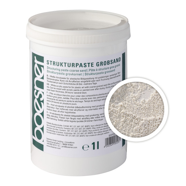 boesner Pâte à structure gros grainà