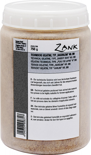 Zank Technische Gelatine Nr. 309 (Typ Hasenleim)