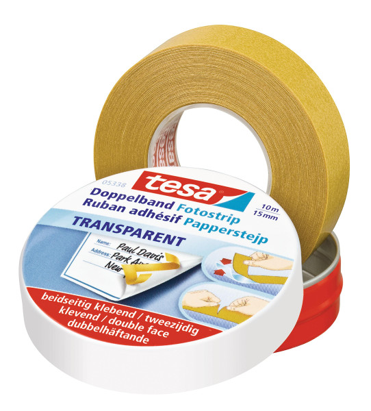 Tesa® Ruband adhésif Fotostrip transparent