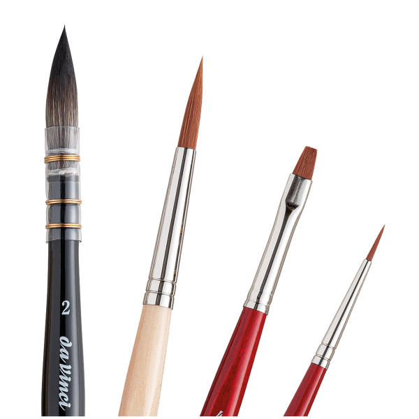 Da Vinci Urban Watercolor Journey Pinsel-Set by May & Berry