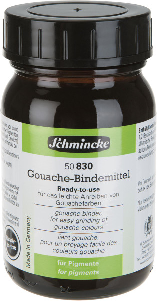 Schmincke Gouache-Bindemittel, Ready-to-use