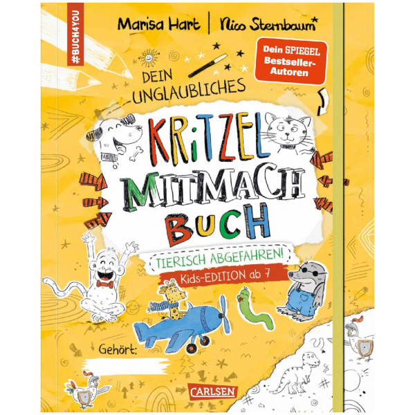 Carlsen Verlag Dein Kritzel-Mitmach-Buch