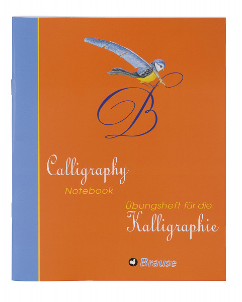 Brause Cahier d'exercice pour calligraphie