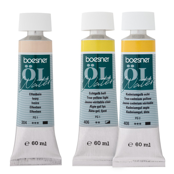 boesner Öl Water Peinture à l'huile aquarellable