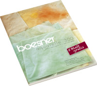 MONAT_2022-09_Sept: boesner Aquarelle 300 Block | 24 x 32 cm + 5 Blatt gratis