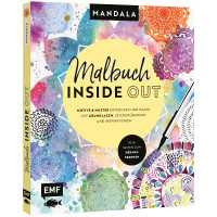 Malbuch Inside Out: Watercolor Mandala | EMF Vlg. 