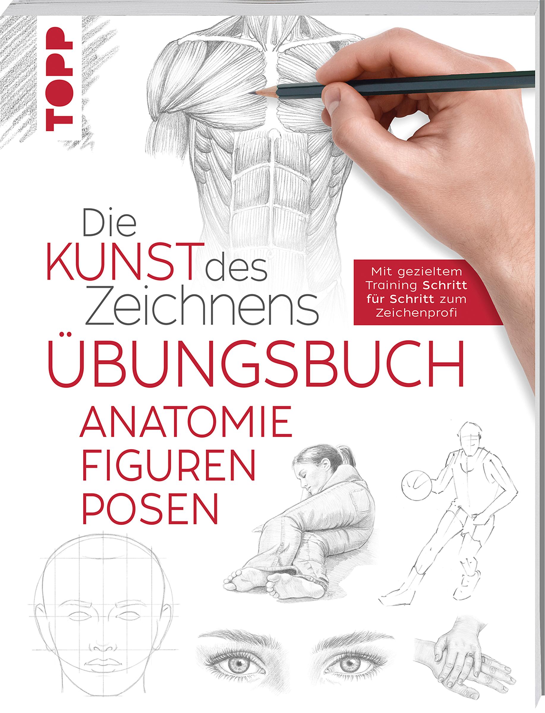 frechverlag Übungsbuch Anatomie, Figuren, Posen | boesner