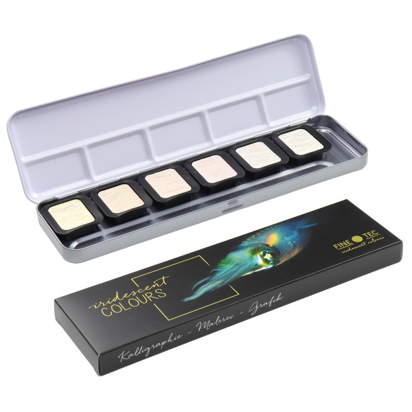 Finetec Set d'aquarelles iridescentes