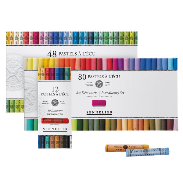 Sennelier Sennelier Ecu Set de pastels doux pour artistes dans un étui en carton