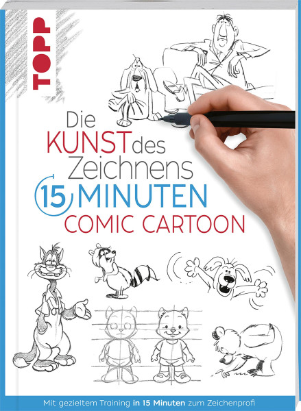 frechverlag Die Kunst des Zeichnens 15 Minuten - Comic Cartoon
