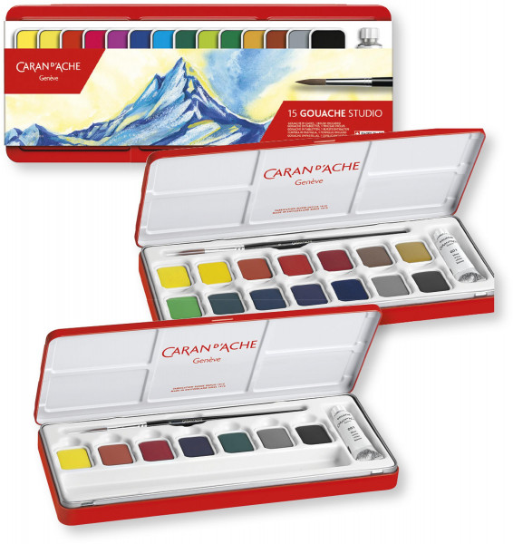 Caran d'Ache Gouache Studio-Set