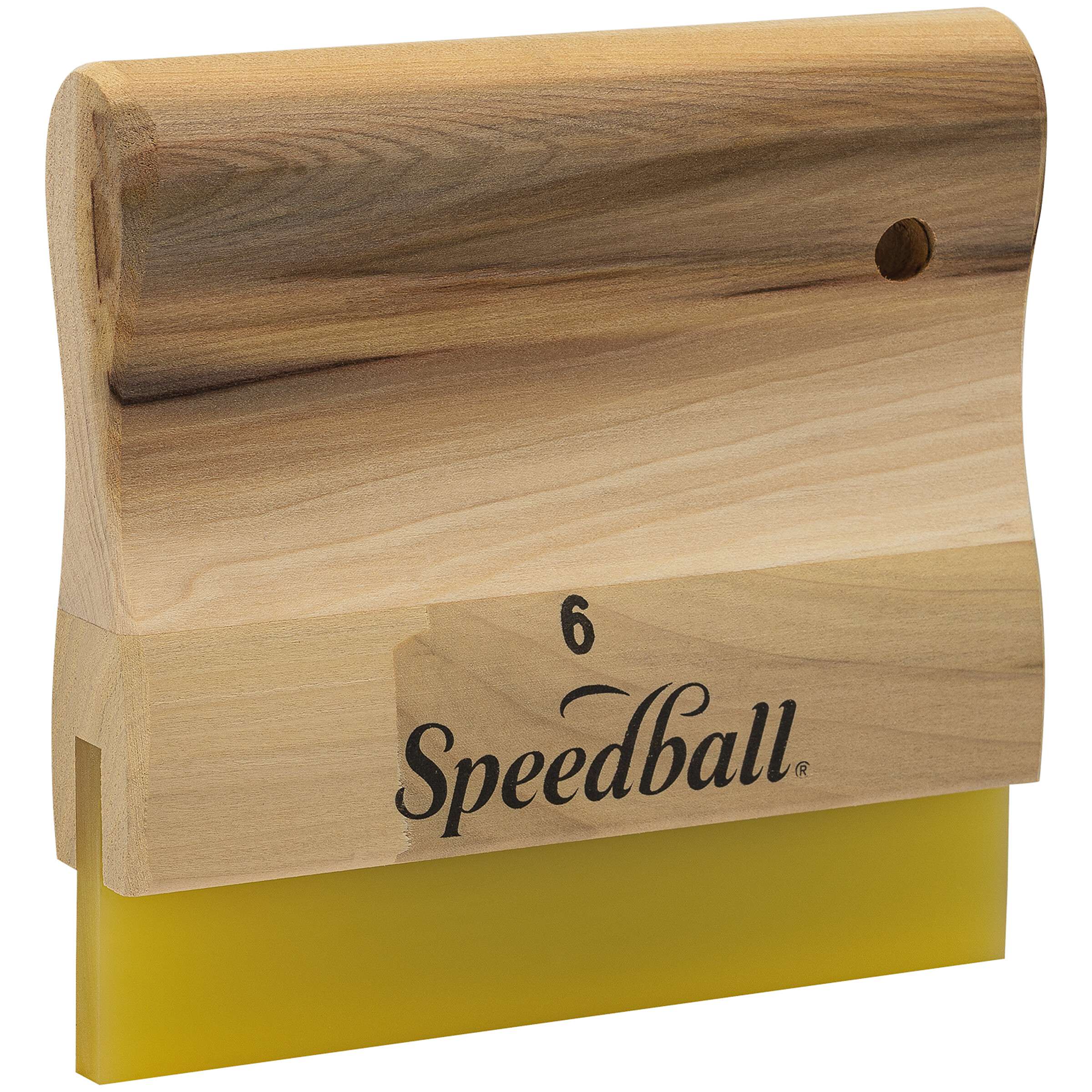 Speedball Siebdruck-Rakel 9 Zoll (22,9 Cm) – Mit Rotem Kunststoffgriff, Für Papier, Karton & Holz